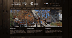 Desktop Screenshot of jahorina-etno.com